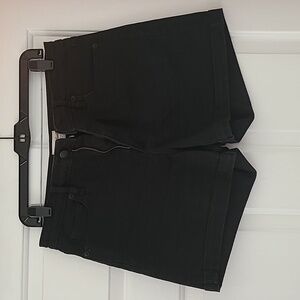 Universal Thread Black cuffed jean shorts